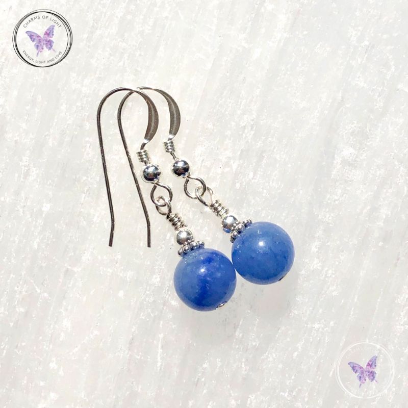 Blue Aventurine Earrings